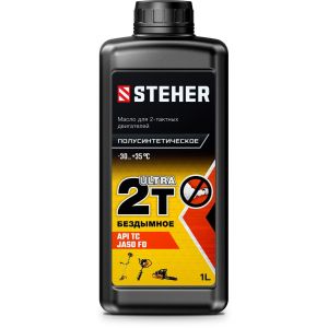 STEHER 2Т-Ultra, 1 л, полусинтетическое масло для 2-тактных двигателей (76002-1)
