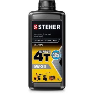 STEHER 4Т-5W30, 1 л, зимнее полусинтетическое масло для 4-тактных двигателей (76012-1)