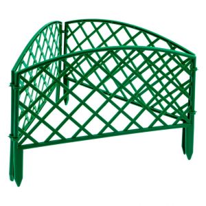 Забор декоративный «Сетка», 24 х 320 см, зеленый, Россия, Palisad