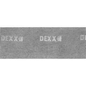 DEXX 105 х 280 мм, 3 шт, Р60, абразивная, водостойкая шлифовальная сетка (35550-060)