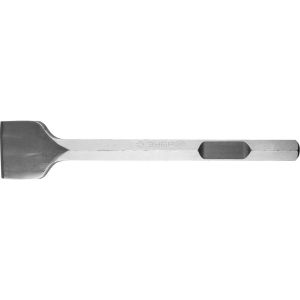 ЗУБР 80 х 400 мм, HEX 28, лопаточное зубило, Профессионал (29378-80-400)
