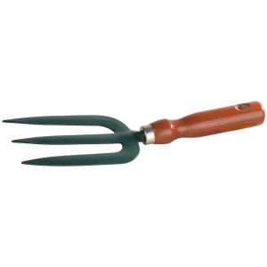 GRINDA 275 мм, углеродистая сталь, деревянная ручка, посадочная вилка (8-421219)