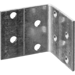 ЗУБР УКР-2.0, 40 x 40 x 40 x 2 мм, цинк, равносторонний крепежный уголок (310206-040-040)