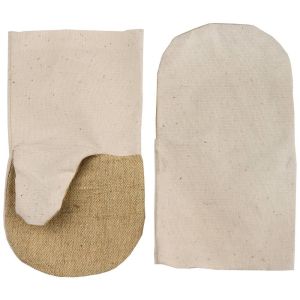 Защита от мех. воздействий, с брезентовым наладонником, XL, хлопчатобумажные рукавицы (11421)