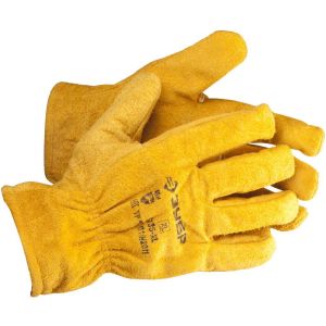 ЗУБР XL, рабочие с подкладкой, спилковые перчатки (1135-XL)