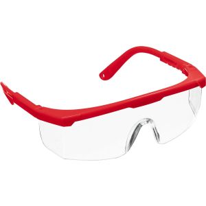 ЗУБР СПЕКТР 5, открытого типа, прозрачные, монолинза с дополнительной боковой защитой, защитные очки (110328)