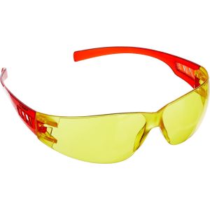 ЗУБР открытого типа, широкая монолинза, облегчённые, защитные очки (110326)
