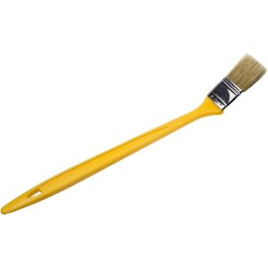 STAYER UNIVERSAL, 25 мм, 1″, щетина светлая натуральная, пластмассовая ручка, все виды ЛКМ, радиаторная кисть (0110-25)