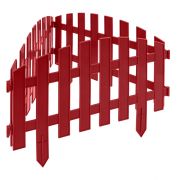 Забор декоративный «Винтаж», 28 х 300 см, терракот, Россия, Palisad