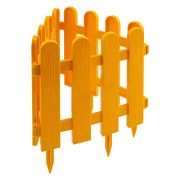 Забор декоративный «Классика», 29 х 224 см, желтый, Россия, Palisad
