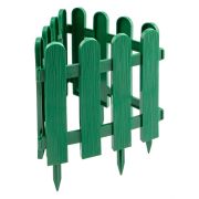 Забор декоративный «Классика», 29 х 224 см, зеленый, Россия, Palisad