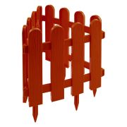 Забор декоративный «Классика», 29 х 224 см, терракот, Россия, Palisad
