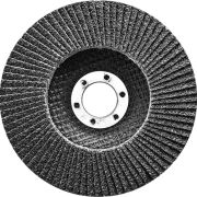 Круг лепестковый торцевой, конический, Р 24, 150 х 22.2 мм Сибртех
