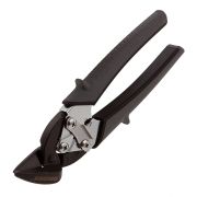 Ножницы по металлу «Piranha», 185 мм, прямой и левый рез, сталь СrM, двухкомпонентные рукоятки Gross