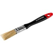 STAYER Universal, 20 мм, 3/4″, светлая, натуральная щетина, деревянная ручка, все виды ЛКМ, плоская кисть, Professional (0104-020)