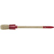 STAYER UNIVERSAL, 25 мм, пластмассовый корпус, светлая натуральная щетина, деревянная ручка, все виды ЛКМ, круглая кисть (0141-25)