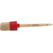 STAYER UNIVERSAL, 50 мм, пластмассовый корпус, светлая натуральная щетина, деревянная ручка, все виды ЛКМ, круглая кисть (0141-50)