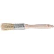 ЗУБР УНИВЕРСАЛ, 25 мм, 1″, светлая натуральная щетина, деревянная ручка, все виды ЛКМ, плоская кисть (01005-025)