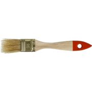 ЗУБР УНИВЕРСАЛ, 25 мм, 1″, светлая натуральная щетина, деревянная ручка, плоская кисть (01099-025)
