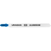 URAGAN T318A, T-хвост., по металлу, HSS, шаг 1.2 мм, 106 мм, 2 шт, полотна для лобзика (159486-1.2)