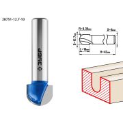 ЗУБР 12.7 x 10 мм, радиус 6.35 мм, фреза пазовая галтельная, Профессионал (28751-12.7-10)