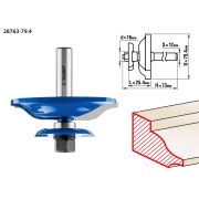 ЗУБР 79.4 x 25.4 мм, хвостовик 12 мм, фреза фигирейная двухсторонняя, Профессионал (28763-79.4)