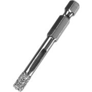 ЗУБР АВК, d 6 мм, (HEX 1/4″, 15 мм кромка), вакуумное алмазное трубчатое сверло, Профессионал (29865-06)