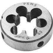 ЗУБР М18 x 2.5 мм, сталь Р6М5, плашка круглая машинно-ручная (4-28023-18-2.5)