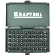 KRAFTOOL X-Drive, 50 шт, набор кованых торсионных бит (26065-H50)