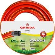 GRINDA EXPERT 3, 3/4″, 25 м, 30 атм, трёхслойный, армированный, поливочный шланг, PROLine (8-429005-3/4-25)