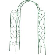 GRINDA АМПИР, 240 х 120 х 36 см, угловая, разборная, стальная, декоративная арка (422253)