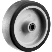 ЗУБР d 75 мм, г/п 60 кг, резина/полипропилен, термопластичное колесо, Профессионал (30946-75)