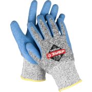 ЗУБР M, перчатки для защиты от порезов с рельефным латексным покрытием (11277-M)