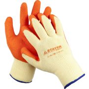 Особопрочные противоскользящие перчатки STAYER HARD PRO, рельефное латексное покрытие, размер L-XL