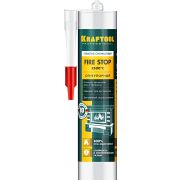 KRAFTOOL KRAFTFLEX FR150 Fire Stop 300 мл черный, Огнеупорный силикатный герметик (41260-4)