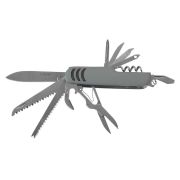 ЗУБР 12 в 1, обрезиненная рукоятка 90 мм, складной, мультитул, многофункциональный нож (47780)