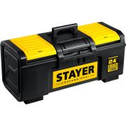 STAYER TOOLBOX-24, 590 х 270 х 255, пластиковый ящик для инструментов, Professional (38167-24)