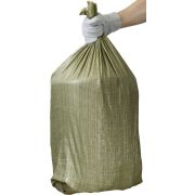 STAYER HEAVY DUTY, 95 х 55 см, 70 л (40 кг), 10 шт, зеленые, плетеные, хозяйственные, строительные мусорные мешки (39158-95)