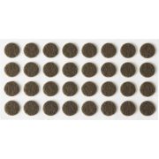 STAYER d 10 мм, самоклеящиеся, фетровые, 32 шт, коричневые, мебельные накладки (40910-10)