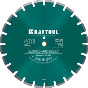 KRAFTOOL LASER-ASPHALT 400 мм (25.4/20 мм, 10х3.4 мм), алмазный диск (36687-400)