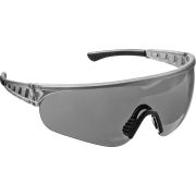 STAYER PRO-X, открытого типа, серые, широкая монолинза, защитные очки, Professional (2-110432)
